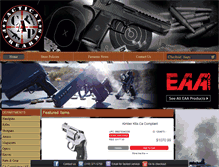 Tablet Screenshot of capfirearms.com